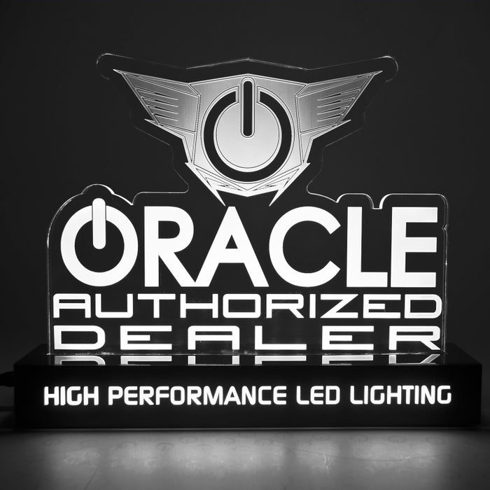 Oracle Lighting Illuminated Led Authorized Dealer Display Mpn: 8051-504