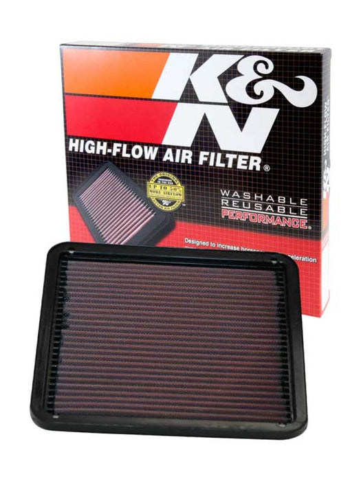K&N 33-2137 Air Panel Filter for LEXUS LS430 V8-4.3L F/I, 2001-2006