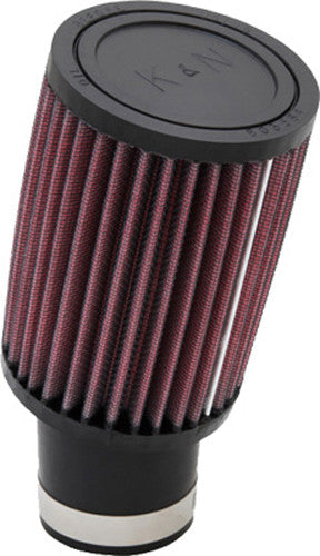 K&N Universal Clamp-On Air Filter: High Performance, Premium, Washable, Replacement Engine Filter: Flange Diameter: 2.0625 In, Filter Height: 5 In, Flange Length: 2.5 In, Shape: Round, RU-1780