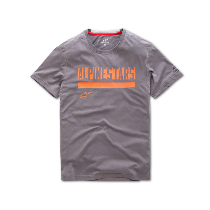 Alpinestars Stated Ride Dry Tee Charcoal Lg 1038-73005-18-L