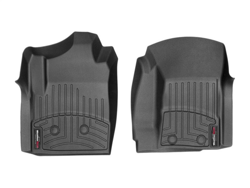 WeatherTech 2015+ Chevrolet Silverado 3500 Regular Cab Front FloorLiner Black 4410861V