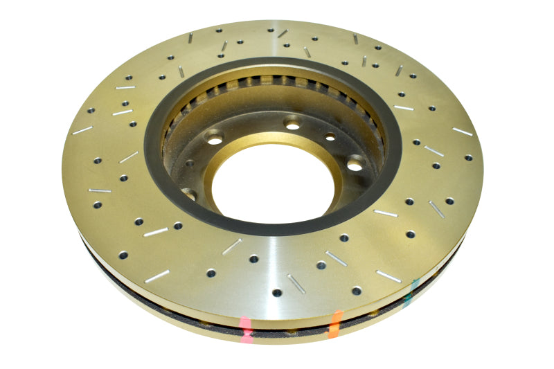 DBA 2010+ Ford Ranger 4000 XS Cross-Drilled & Slotted Series Front Rotor 42132XS