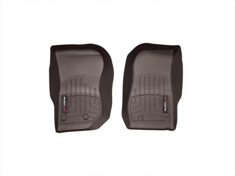 WeatherTech 14-16 compatible with Jeep Wrangler Front FloorLiners Cocoa 475731