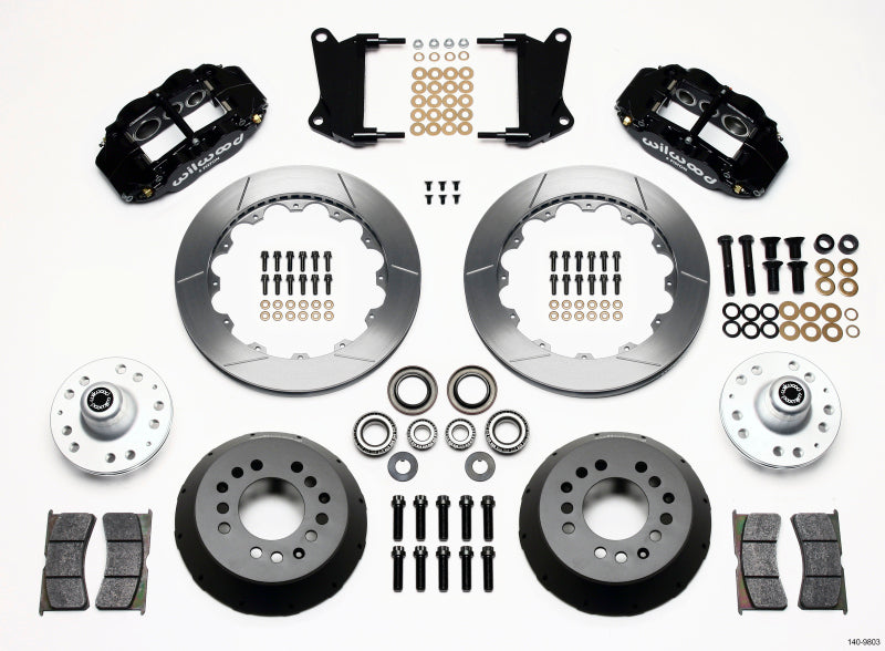 Wilwood Narrow Superlite 6R Front Hub Kit 12.88in 67-69 Camaro 64-72 Nova Chevelle 140-9803