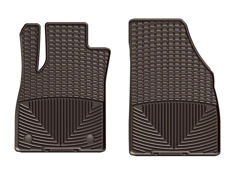 WeatherTech 2013-2019 Chevrolet Trax Front Rubber Mats Cocoa W368CO