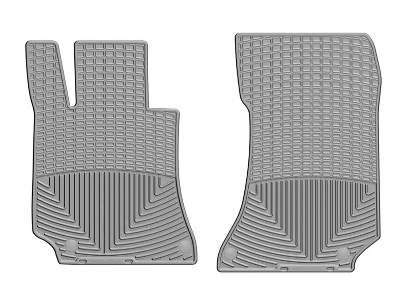 WeatherTech 2015-2018 Mercedes-Benz CLS-Class Front Rubber Mats Grey W357GR