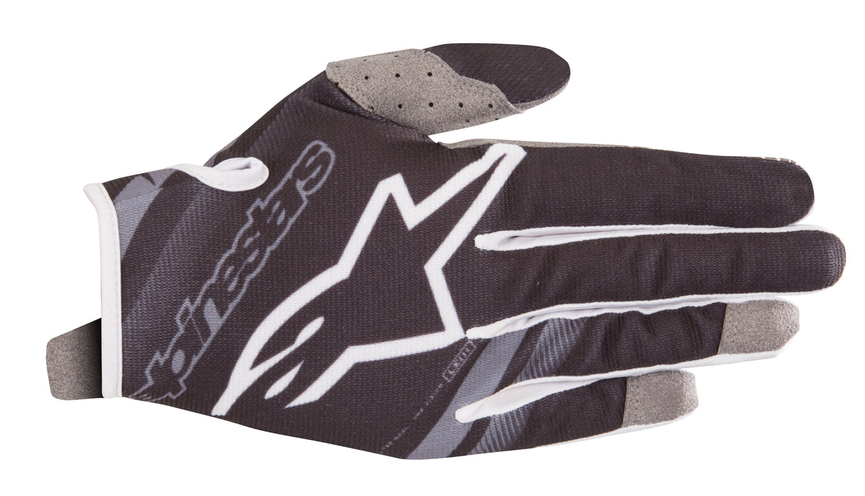 Alpinestars Youth Radar Gloves Black/Grey Yxs 3541819-1190-XS