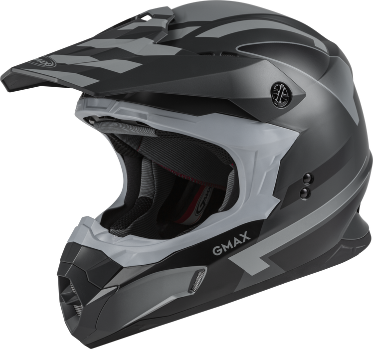 Gmax Mx-86 Off-Road Fame Helmet Matte Dark Grey/Black Md D3864255
