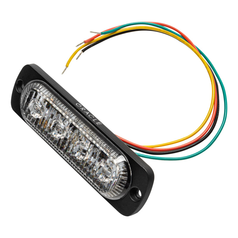 Oracle 4 LED Dual Color Slim Strobe Amber/White SEE WARRANTY 3512-023