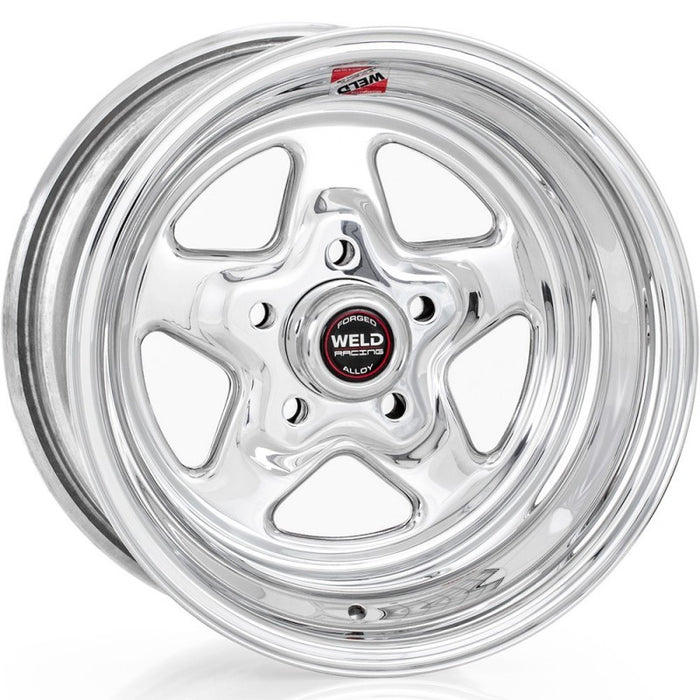 Weld ProStar 15x8 / 5x4.5 BP / 6.5in. BS Polished Wheel Non-Beadlock 96-58212