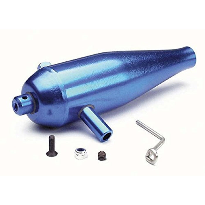 Traxxas High Performance Blue Aluminum Tuned Exhaust Pipe, T-Maxx 2.5 4942