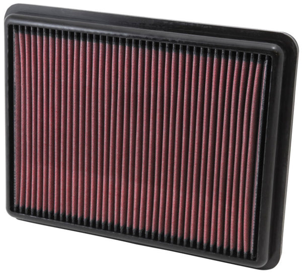 K&N Replacement Air Filter 11.75in O/S Length x 9in O/S Width x 1.188in H for 13 Hyundai Santa Fe 33-2493