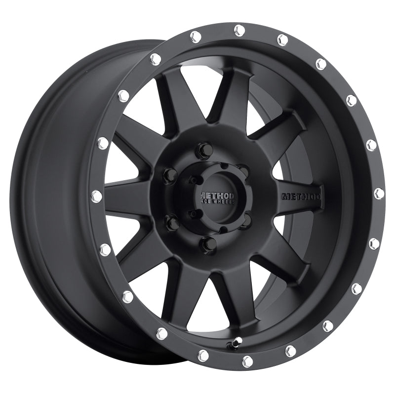 Method MR301 The Standard 18x9 -12mm Offset 6x5.5 108mm CB Matte Black Wheel MR30189060512N