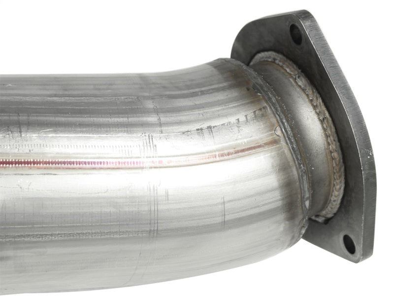 aFe MACHForce XP Exhaust 5in DPF-Stainless, GM Diesel Trucks 07.5-10 V8-6.6L 9(td) LMM 49-44040