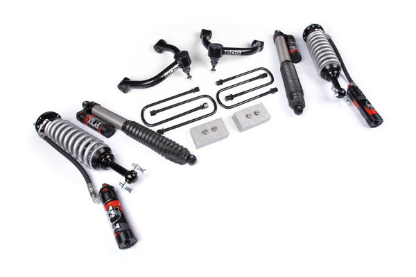 BDS 2021-2025 Fits Ford F150 3" Suspension Lift Kit, Incl/ Sensor Ucas FOX 2.5 Pes C/o Front, FOX 2.0 Ifp Ps Rear Shocks 2263PSS