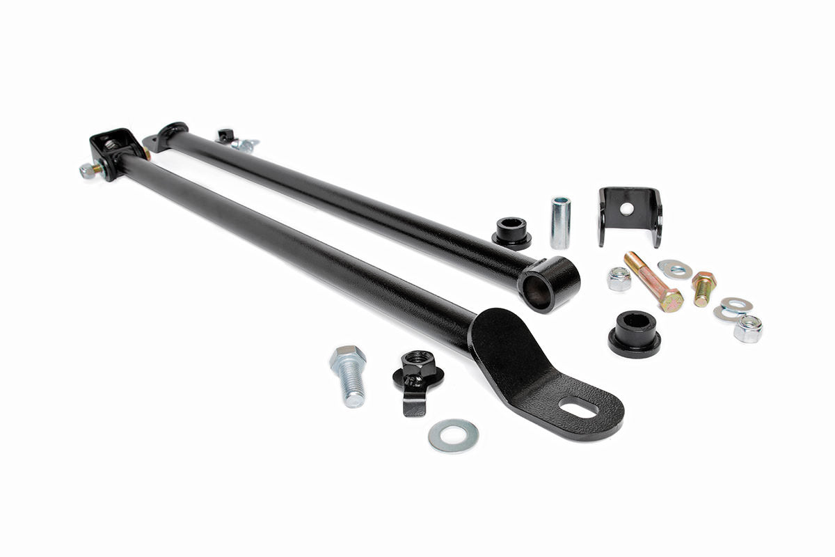Rough Country Kicker Bar Kit 4-6 Inch Lift Fits Ford F-150 4WD (2015-2020) 1557BOX6