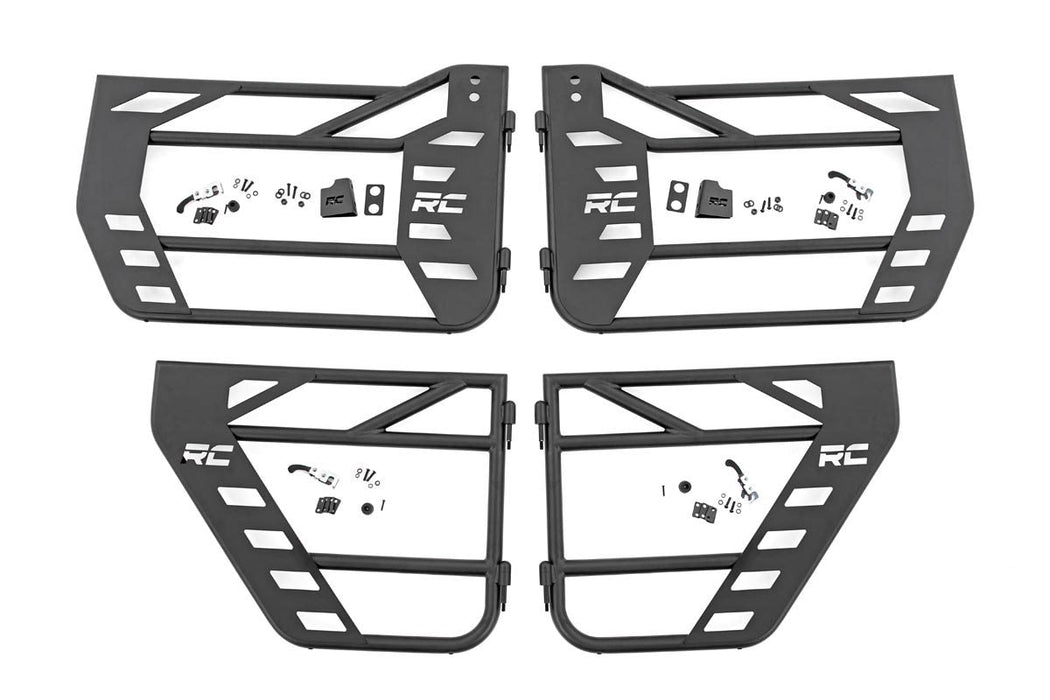 Rough Country Tubular Doors Front And Rear compatible with Jeep Wrangler Jk (2007-2018) 10588