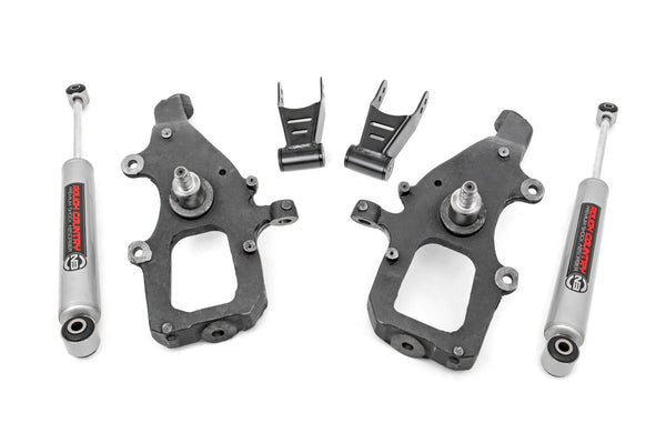 Rough Country Lowering Kit 2 Inch Fr & Rr Fits Ford F-150 2WD (2004-2008) 800.20