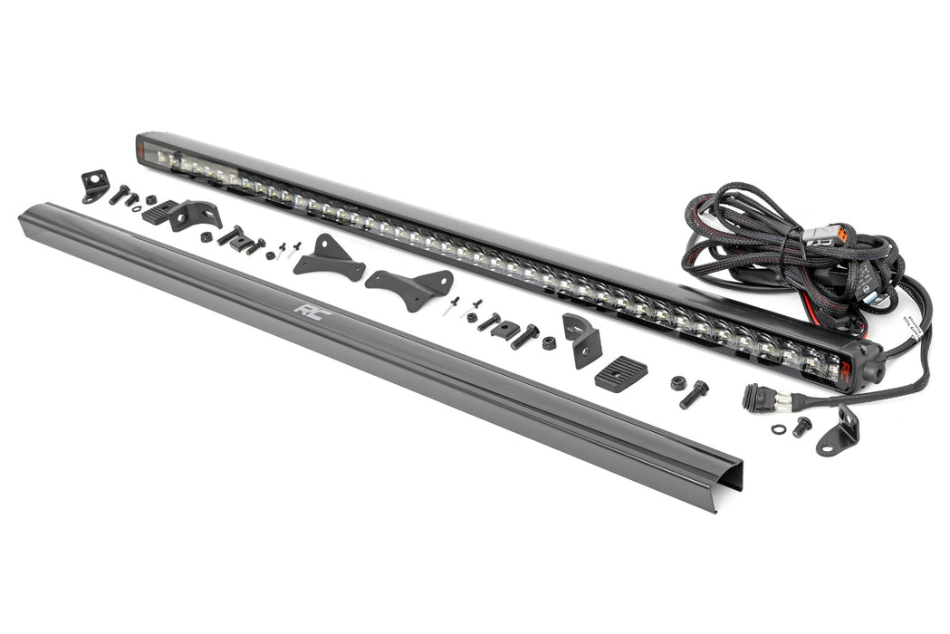 Rough Country Led Light Roof Rack Mount 40&Quot; Spectrum Single Row Ford Bronco Sport (21-23) 82039