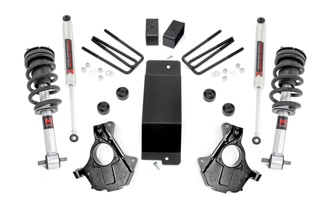 Rough Country 3.5 Inch Lift Kit Cast Steel Lca M1 Strut Chevy/Gmc 1500 (07-13) 11940
