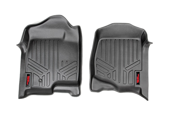 Rough Country Floor Mats Front Fits Chevy/GMC 1500/2500HD/3500HD (07-13) M-2071