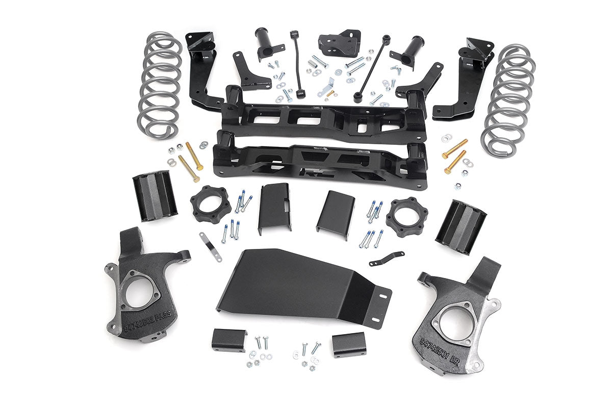 Rough Country 7 Inch Lift Kit Fits Chevy/GMC Suv 1500 2WD/4WD (2007-2014) 28700A