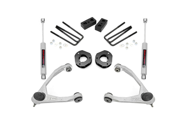 Rough Country 3.5" Lift Kit Forged Uca Cast Steel Fits Chevy/GMC 1500 (07-16) 19831
