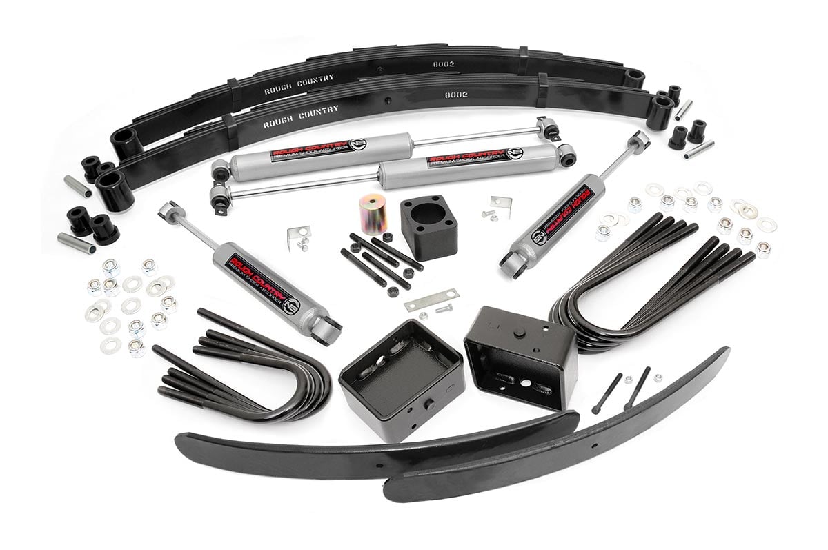 Rough Country 6 Inch Lift Kit Rear Blocks Fits Chevy/GMC C35/K35 Truck (77-87)/C3500/K3500 Truck (88-91) 251.20