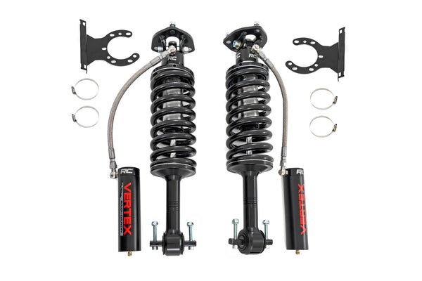 Rough Country Vertex 2.5 Adjustable Coilovers Front 3.5" Fits Chevy/GMC 1500 (19-23) 689032