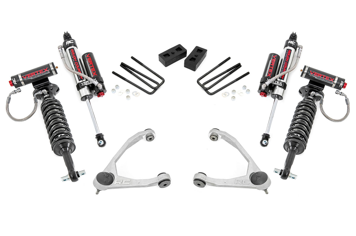 Rough Country 3.5" Lift Kit Forged Uca Cast Steel Vertex Fits Chevy/GMC 1500 (07-13) 19850