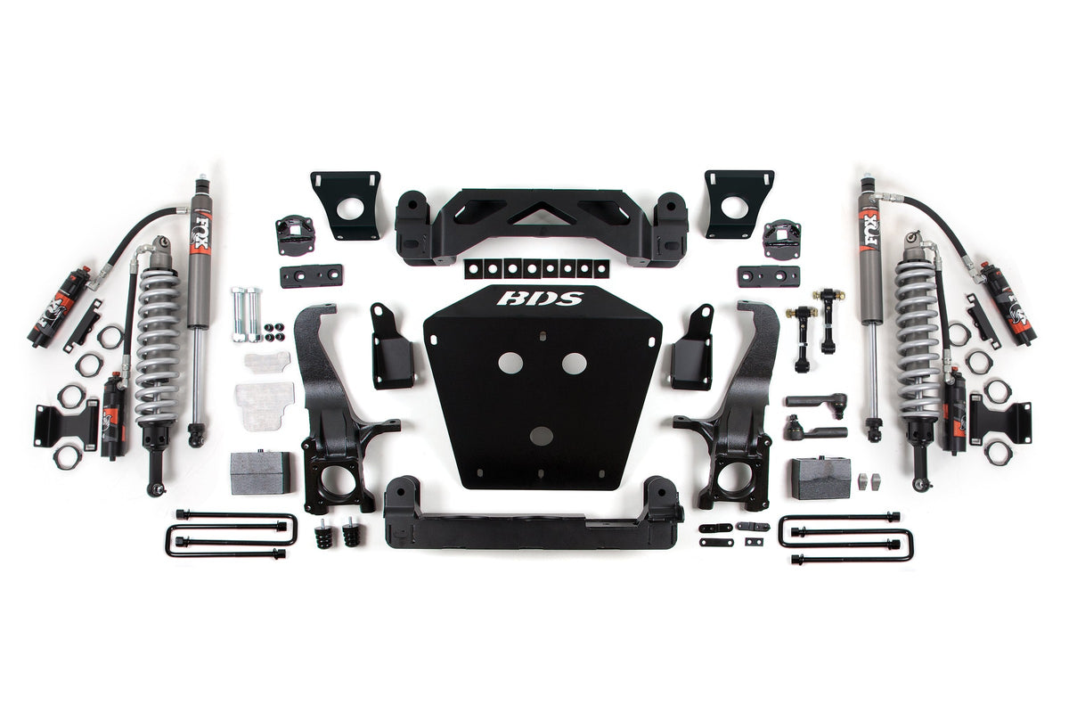 FOX Kit BDS 2007 2021 Fits Toyota Tundra Front Coilover 2.5 Truck Pes R/r 7inch Lift Dsc 884-06-483