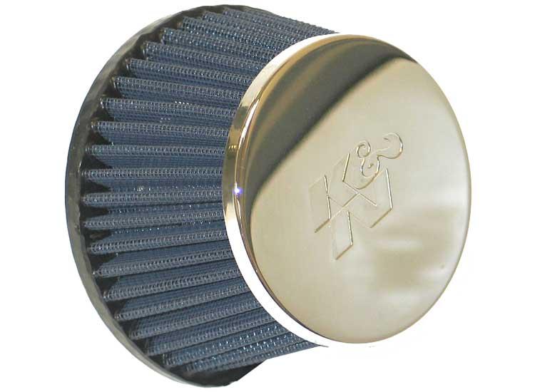 K&N Marine 3.75in Flange ID x 3.75in Top OD/4.5in Base OD x 4in H Round Tapered Flame Arrestor 59-5006