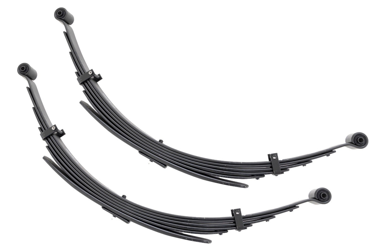 Rough Country Rear 52 Inch Leaf Springs 6" Lift Pair Fits GMC C15/K15 Truck (73-87)/Half-Ton Suburban (73-91) 8028KIT