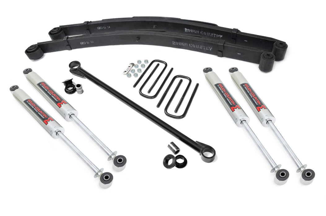 Rough Country 2.5 Inch Leveling Kit Leaf Spring M1 Ford F-250/F-350 Super Duty (99-04) 48940