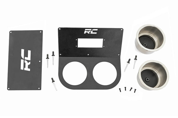 Rough Country Cup Holder Mlc-8 Mount Fits Honda Pioneer 1000/Pioneer 1000-5 92056
