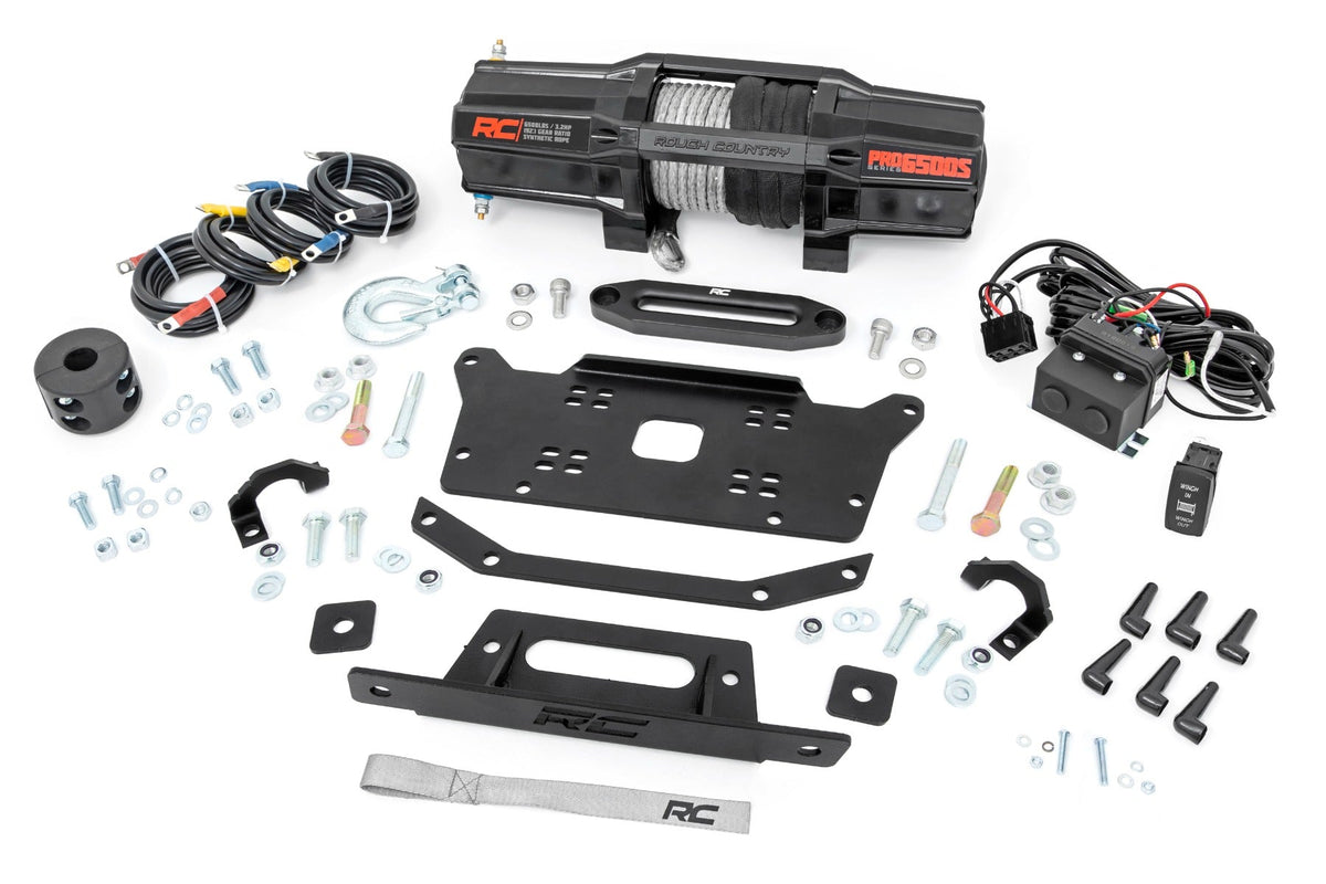 Rough Country Winch Mount Rs6500S Fits Honda Talon 1000 92062