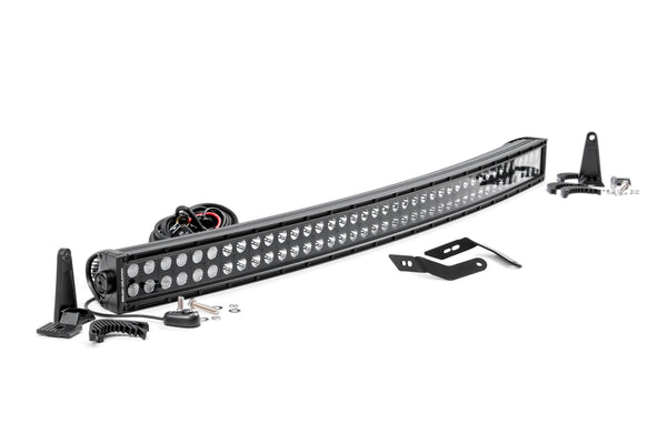 Rough Country Led Light Front Mount 40" Black Dual Row Fits Honda Talon 1000 92046