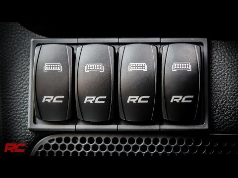 Rough Country Auxiliary Switch Bezel Single 709B1