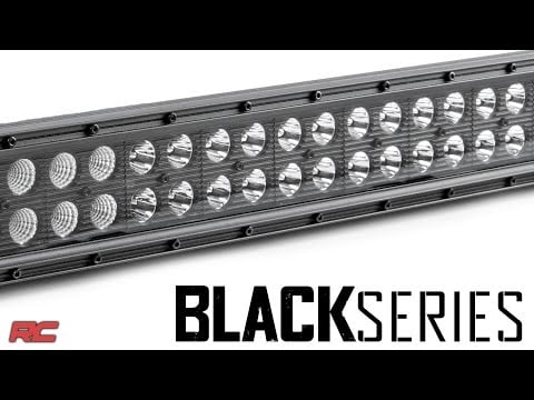 Rough Country Black Series Led 40 Inch Lightcurved Dual Row 72940BL