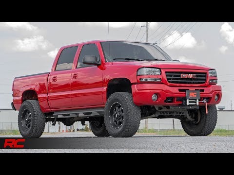 Rough Country 6 Inch Lift Kit Chevy Silverado & fits gmc Sierra 1500 4Wd (1999-2006 & Classic) 27220A