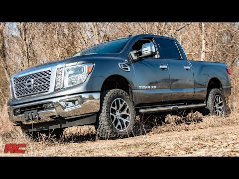 Rough Country 2 Inch Lift Kit Compatible with Nissan Titan Xd 2Wd/4Wd (2016-2023) 868