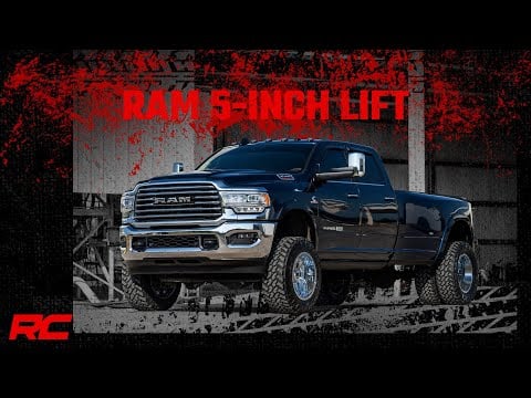 Rough Country 5 Inch Lift Kit DieselAisin Ram 3500 4Wd (2019-2023) 37830
