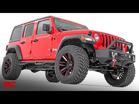Rough Country 3.5 Inch Lift Kit C/A Drop Stage 1 M1 Jeep Wrangler Jl (18-23) 66840