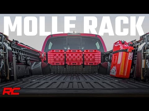 Rough Country Molle Panel Kit Combo Bed compatible with Jeep Gladiator Jt 4Wd (2020-2023) 10634