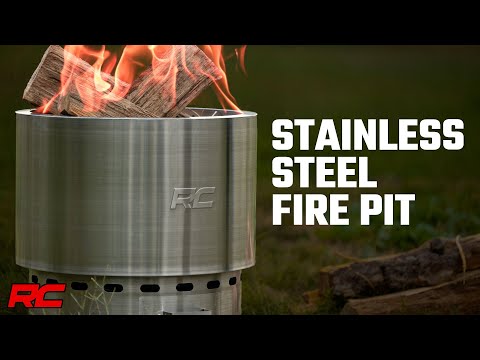 Fire Pit | Stainless Steel | With Carry Bag