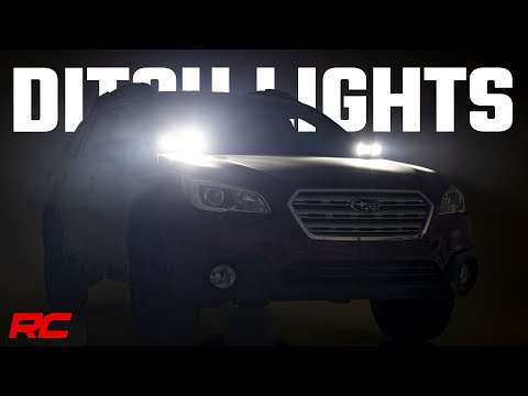 LED Light | Ditch Mount | Dual 3" OSRAM | Wide | Subaru Outback (15-19)
