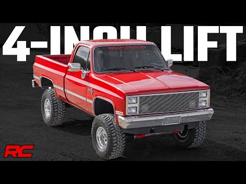 Rough Country 4 Inch Lift Kit Chevy/fits gmc C10/K10 C15/K15 Truck/Half-Ton Suburban/Jimmy (77-91) 145.20