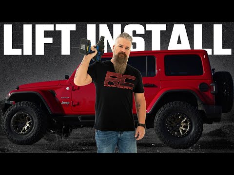 Rough Country 3.5 Inch Lift Kit C/A Drop Stage 1 M1 Jeep Wrangler Jl (18-23) 66840