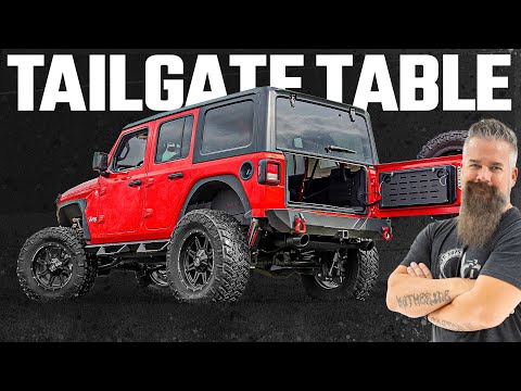 Tailgate Table | Jeep Wrangler JL 4WD (2018-2022)