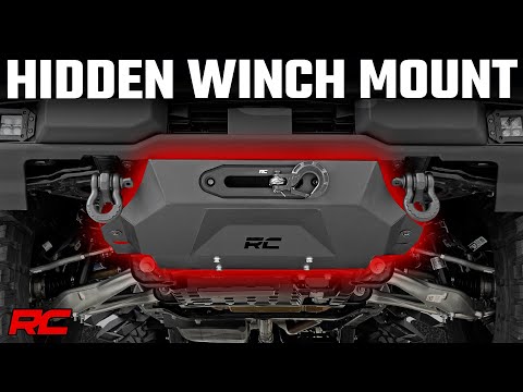 Rough Country Hidden Winch Mount All Models Ford Bronco 4Wd (2021-2023) 51065
